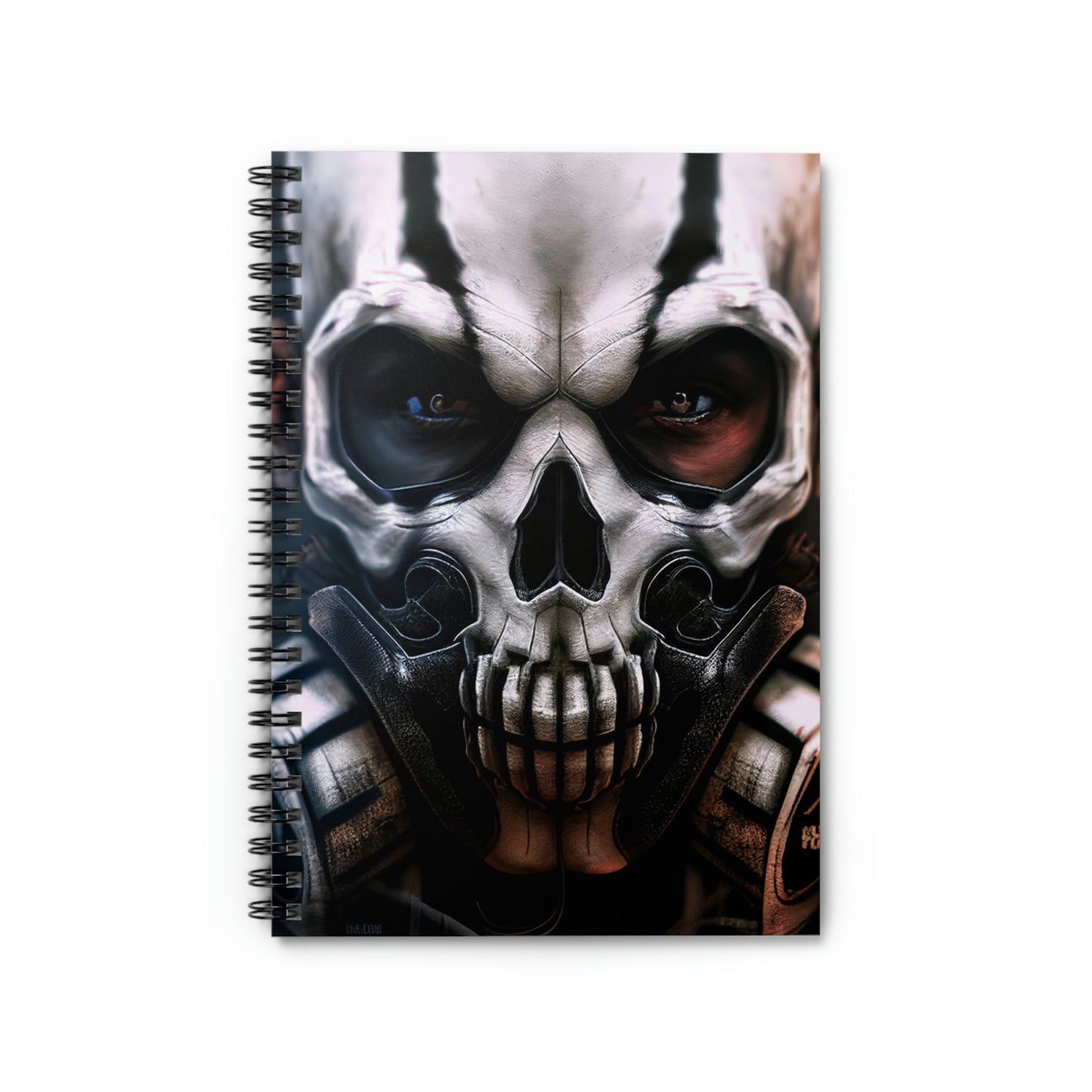 Ghost Spiral Notebook - Ruled Line