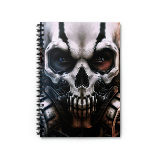 Ghost Spiral Notebook - Ruled Line