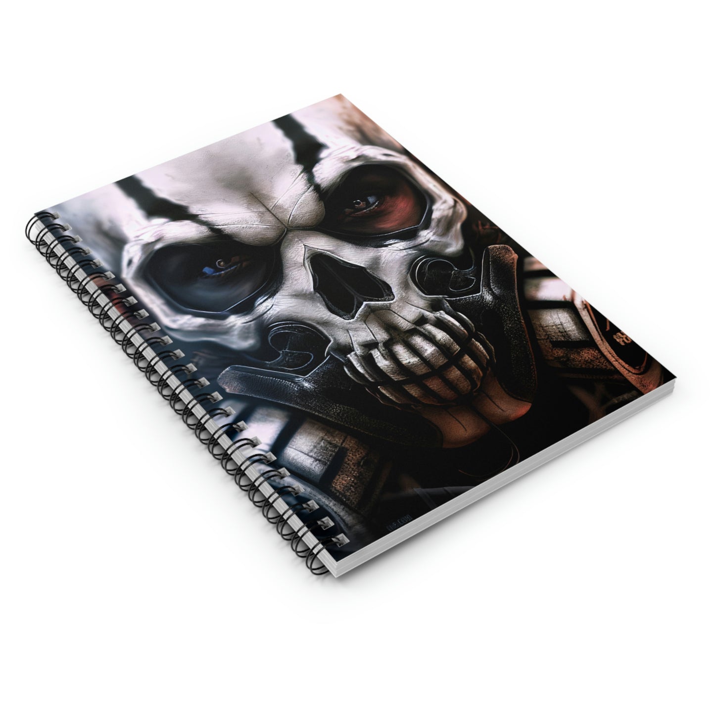 Ghost Spiral Notebook - Ruled Line