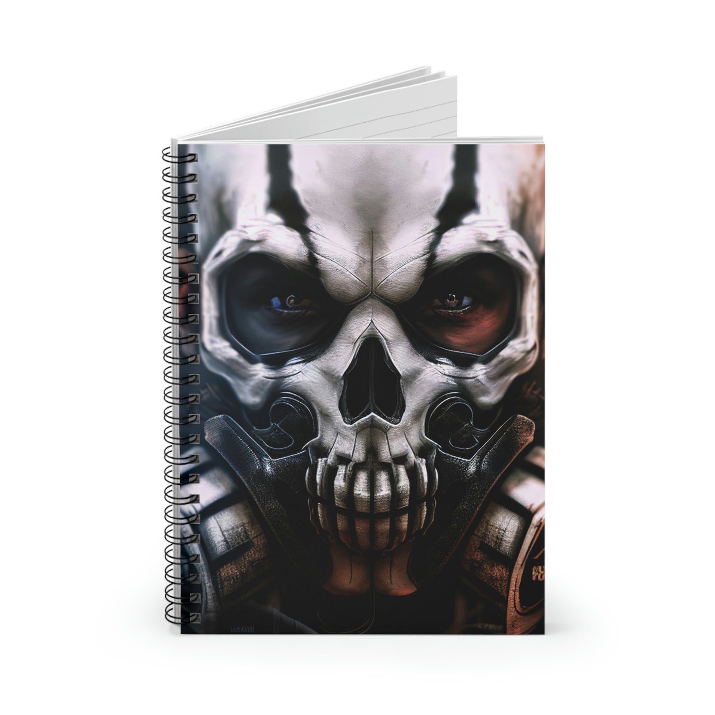 Ghost Spiral Notebook - Ruled Line